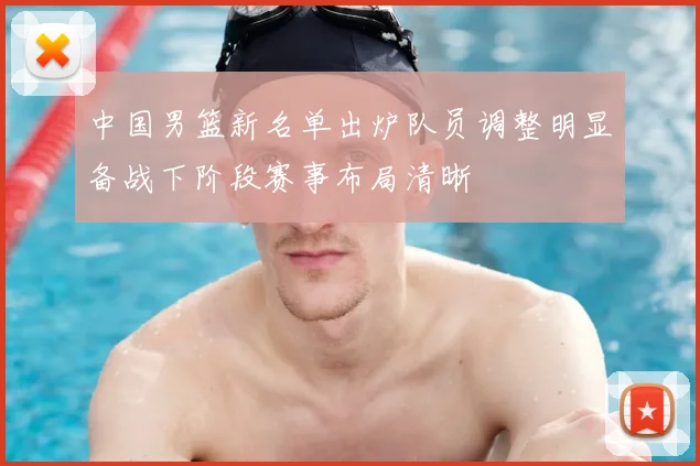 中国男篮新名单出炉队员调整明显备战下阶段赛事布局清晰