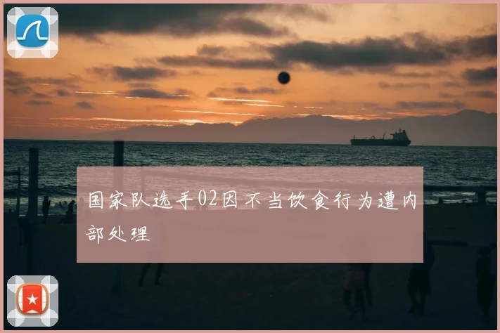 国家队选手02因不当饮食行为遭内部处理